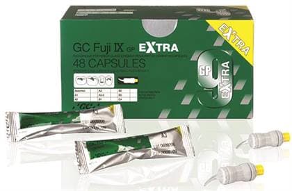 GC Fuji IX GP Extra Packable Glass Ionomer Restorative, Capsules Starter Package, 48 Capsules, 425050 thumbnail 4