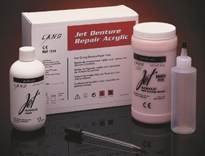 Jet Pink Denture Repair Powder, 1 lb - Jet Pink Denture Repair Powder 1-lb - Image 1