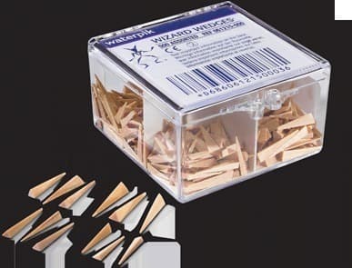 Wizard Wedges Matrix Wedges, Assorted, Birch Wood, 100/Box thumbnail 2
