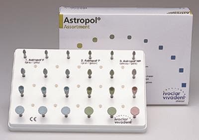 Ivoclar Vivadent Astropol Assorted Kit, Finishing and Polishing System for Composites and Ceromers - -Astropol Assorted Kit - Image 1