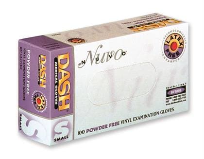 Nuvo™ Powder Free Vinyl Exam Gloves, Extra Large, White, Ambidextrous, Non-Sterile, 100/Box, NV100XL thumbnail 12