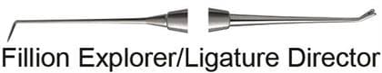 Hu-Friedy Fillion Explorer/Ligature Director, Double End, #41 Round Handle, FE/LD thumbnail 5