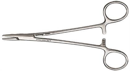 Hu-Friedy Mayo-Hegar Needle Holder, 16 cm (6.25"), Grooved, Tungsten Carbide, NHMH thumbnail 5