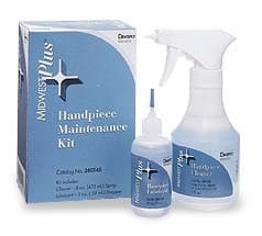 Midwest Plus Handpiece Maintenance Kit, 8 oz Cleaner & 2 oz Lubricant, 380145 thumbnail 5