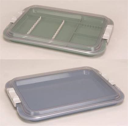 Zirc Safe-Lok B-Size Locking Tray Cover, Clear, 13-7/8" x 9-7/8" x 3/4", 1/Pk, 20Z445 thumbnail 11
