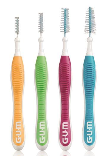 GUM Go-Betweens Proxabrush Interdental Cleaners, Ultra Tight, Yellow, 36/Box thumbnail 7