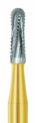 Midwest® #1958-L FG Carbide Bur, Straight Dome End Fissure Crosscut, 1.2 mm Diameter, 4.9 mm Length, 10/Pkg, 389555 thumbnail 5
