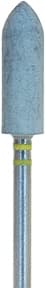 Shofu Ceramiste Standard Polisher, PC2 Pointed Cylinder, #050, HP Shank, Grey, 12/Pk, 0262 thumbnail 9