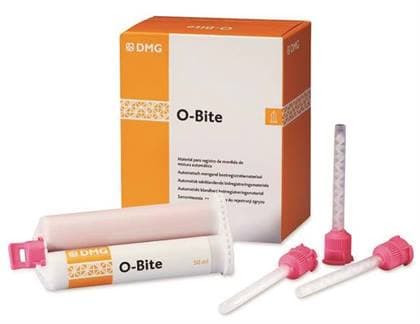 DMG O-Bite VPS Bite Registration Material Refill Kit, Fast Set, Orange, 4 x 50 mL Cartridges + 15 Automix Tips, 999765 thumbnail 8