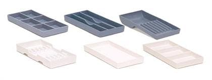 Zirc Cabinet Tray 16A, White, Plastic, Autoclavable, 7-7/8" x 3-3/4" x 15/16", Each (20Z201A) thumbnail 4