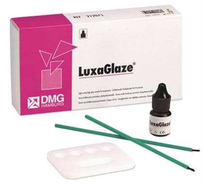LuxaGlaze Light-Cured High-Gloss Varnish Kit, 5 ml Dropper Bottle, 25 Brushes, 1 Mixing Palette, 212075 thumbnail 15