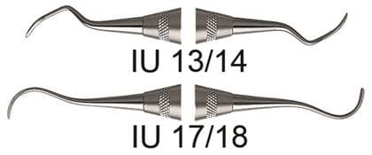 Hu-Friedy Universal Curette #13/14 Indiana University, Double End, #2 Octagon Handle, SIU13/14 thumbnail 4