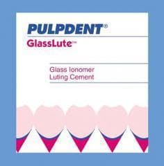 Pulpdent GlassLute Glass Ionomer Luting Cement Kit, 30g Powder, 15ml Liquid, Universal Shade thumbnail 3