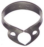 Hu-Friedy Satin Steel Rubber Dam Clamp, #W14, Wingless, Partially Erupted/Irregular Molars, 1/Pk, RDCMW14 thumbnail 5