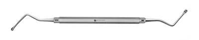 J&J Instruments Lucas Bone Curette #85, Double End, Stainless Steel, 02-285 thumbnail 3