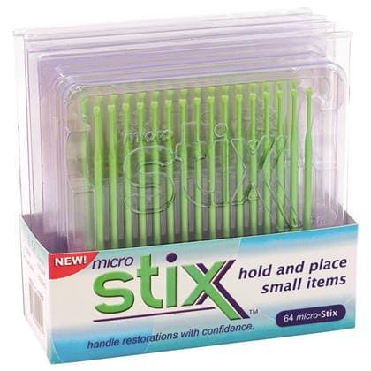 Micro-Stix Original Blue Adhesive Tip Applicators, Pack of 64 thumbnail 2