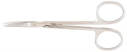 Miltex Vantage Iris Scissors, Curved, 4-1/8" (105mm), Stainless Steel, V95-306 thumbnail 10