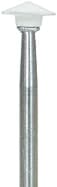 Shofu Dura-White Stones, HP (Straight Handpiece), Shape KN3, ISO #070, White Aluminum Oxide, 12/Pk thumbnail 3