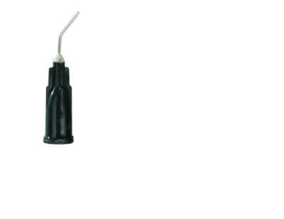 Burkhart Pre-Bent 22GA Blunt-End Dispensing Tips, Opaque Black, Universal Luer-Lock, 100/Cup, 72720405 - Pre-Bent 22GA Tip Opaque Black (100) - Image 1