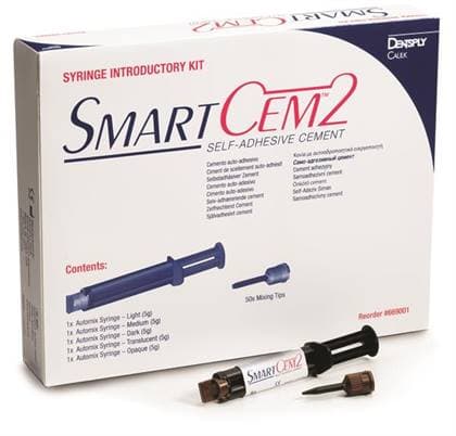 SmartCem 2 Self-Adhesive Resin Cement, Opaque, Syringe Refill (2 x 5 g Syringes + 20 Mixing Tips) thumbnail 9