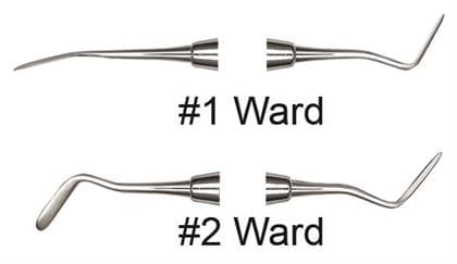 Hu-Friedy #1 Ward Double-Ended Carver, #41 Round Handle, CVWR1 thumbnail 5
