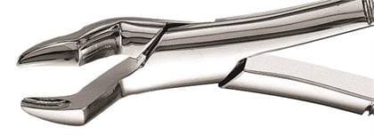 Hu-Friedy Presidential Extraction Forceps, Upper Molars, #10S, Offset Conical Beaks, Stainless Steel, 1/Pk, F10S thumbnail 7