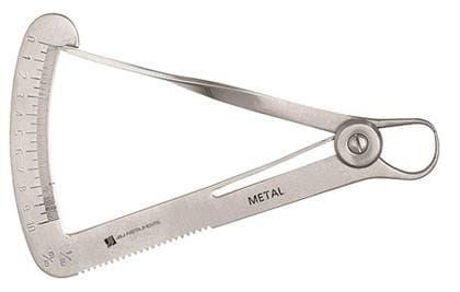 J&J Instruments Iwanson Spring Caliper, Sharp Pointed Ends for Metal, 0-10 mm, 06-841 thumbnail 3