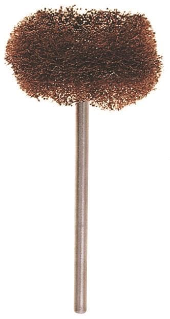 Hatho Miniature Scotch Brite Brushes, HP, Coarse, Light Brown, 12/Pk, 1670016 thumbnail 14