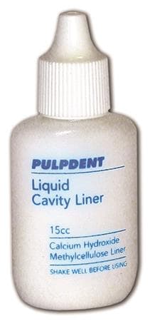 Pulpdent Cavity Liner, Liquid Calcium Hydroxide, 15 ml Bottle, PCL thumbnail 7
