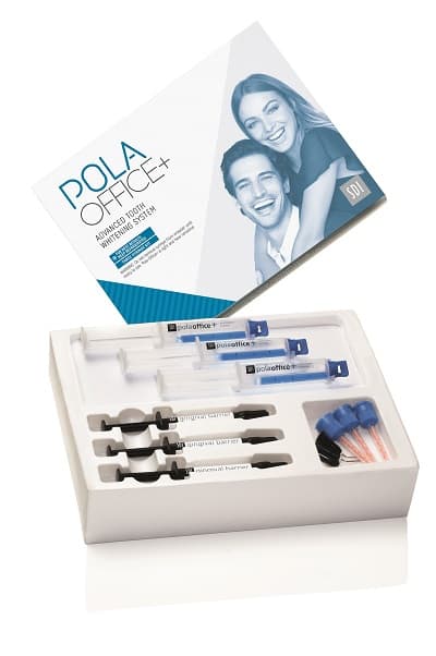 Pola Office+ In-Office Tooth Whitening System, 37.5% Hydrogen Peroxide, 3-Patient Kit with Retractors, 3 x 2.8 mL Syringes, 7700416 thumbnail 13