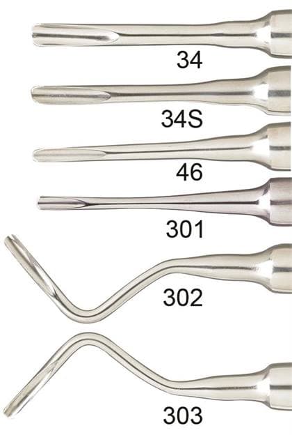Miltex Cryer Apical Elevator #34, Single-End, Stainless Steel, 1/Pk thumbnail 6