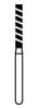 NTI Turbo Diamond Bur, Super Coarse, FG, Long Flat End Cylinder, 1.4 mm Diameter, 10.0 mm Length, 5/Pk, SC837L-T-014 thumbnail 5