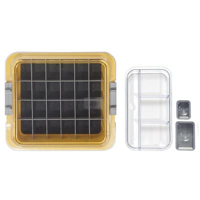 Zirc Procedure Tub Complete Kit, Neon Yellow, 12-5/8" L x 11-1/4" W x 4" H, 20Z455-O thumbnail 4