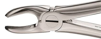Hu-Friedy Extraction Forceps MD2 Mead Serrated, Upper 1st/2nd/3rd Molars, Universal, Stainless Steel thumbnail 5
