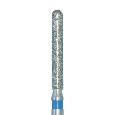 Meisinger 882-014-FG Multi-Use Diamond Bur, Round End Cylinder, Medium Grit, 1.4 mm Diameter, Friction Grip, 5/Pk thumbnail 6