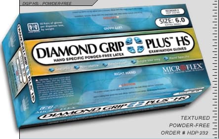 Microflex Cobalt Nitrile Exam Gloves, Powder Free, Textured, Non-Sterile, Small, Blue, 100/Box, N191 thumbnail 12