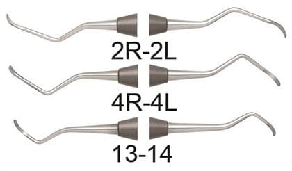 Nordent #2R-2L Columbia Curette, DuraLite Round Handle, Double-End, 1 Each thumbnail 2