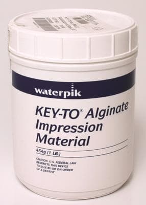 Key-To Alginate Impression Material, Heavy Body, Fast Set, Spearmint, 1 lb Canister, 013112-000 thumbnail 5
