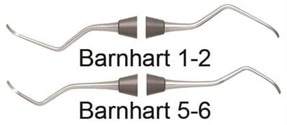 Nordent Barnhart Universal Curette #5-6, Double-End, DuraLite Hex Handle, Stainless Steel thumbnail 3