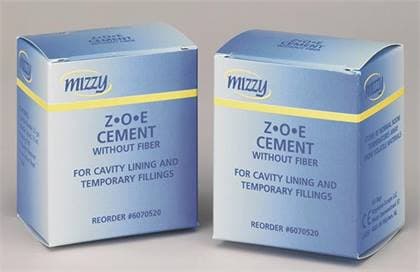 Mizzy ZOE Cement Powder, Zinc-Oxide Eugenol, Without Fiber, 21 g Bottle, 6070500 thumbnail 7