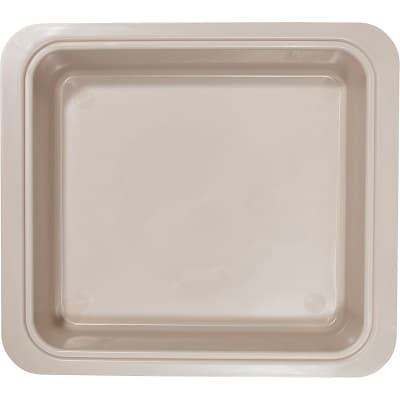 Zirc Procedure Tub, Beige, 12-1/4"L x 10-7/8"W x 2-3/4"H, 1 Each, 20Z463G thumbnail 6