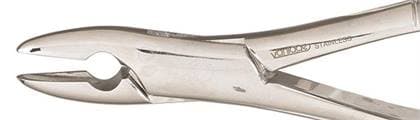 Miltex Vantage #1 Standard Extracting Forceps, Upper Incisors and Cuspids, Serrated, Stainless Steel thumbnail 3