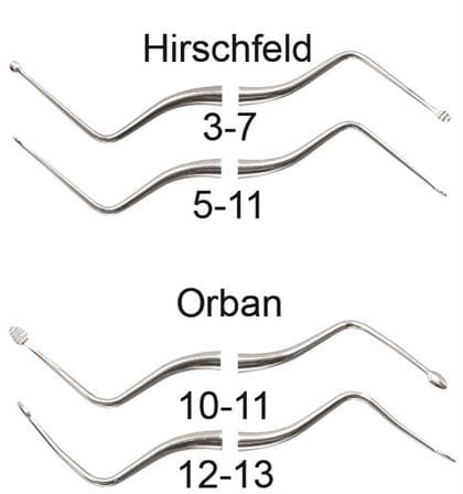 American Eagle Hirschfeld 5-11 Periodontal File, Double End, Standard Handle, Stainless Steel, AEFH5-11 thumbnail 4