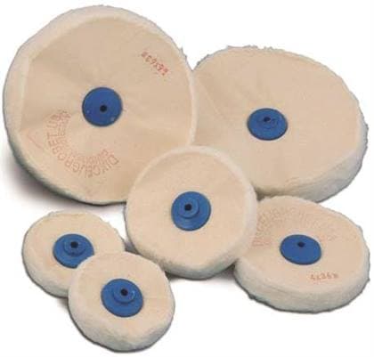 Grobet Muslin Buff-Finex, 2" x 16 Ply, 12/Box - --Muslin Buff-Finex 2"X16 Ply - Image 1