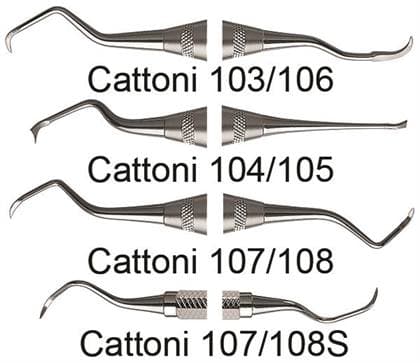Hu-Friedy Cattoni DE Scaler #4 Round, #103/106 - -103/106 Cattoni DE Scaler #4 Round - Image 1