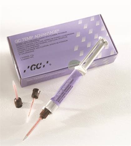 GC Temp Advantage Temporary Cement, Eugenol-Free Zinc Oxide, Bulk Pack of 4 Syringes (7.5 g each), 136507 thumbnail 12