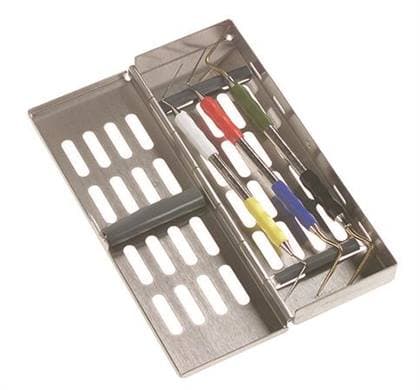 Miltex Thompson Slimline Series Instrument Cassette, 7-Instrument, Stainless Steel, 7" x 2-5/8" x 11/16", 1/Pk, 3-072007 thumbnail 6