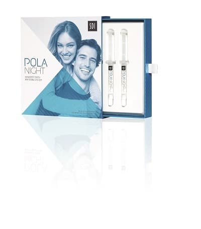 Pola Night Tooth Whitening System, 16% Carbamide Peroxide, Mini Kit, 1.3 g Syringes, 4/Pk, Spearmint, 7700108 thumbnail 13
