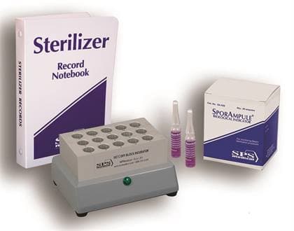 SporAmpule® Biological Indicator Starter Kit with Dry Block Incubator, Record Notebook, and 20 BIs thumbnail 2