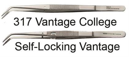 Vantage College Cotton Pliers, #317, Serrated Tips, 6", 1/Pk, V966-317 thumbnail 10
